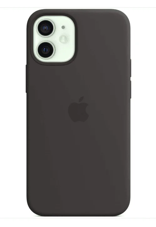 Apple iPhone 12 mini Silicone Case – Zwart (Origineel) 1 Apple iPhone 12 mini Silicone Case – Zwart (Origineel)