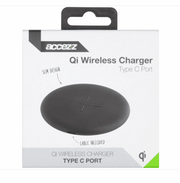 Accezz Qi Wireless Charger – Draadloze Oplader voor Smartphone - Afbeelding 2