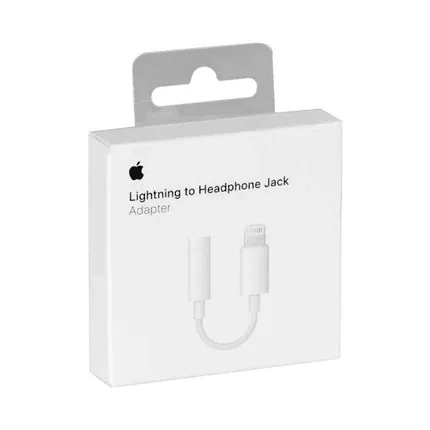 Apple Lightning naar 3,5 mm koptelefoonadapter