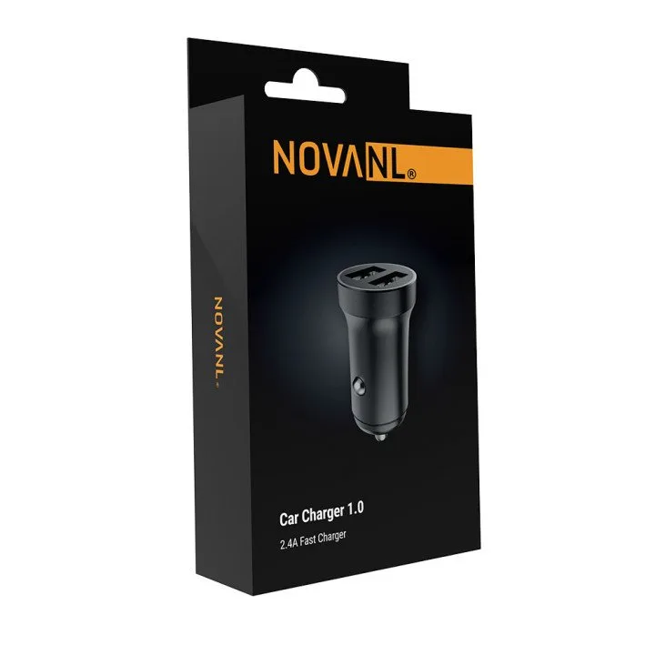 NovaNL Car Charger 2.0 – USB-C & USB-A 1 NovaNL Car Charger 2.0 – USB-C & USB-A