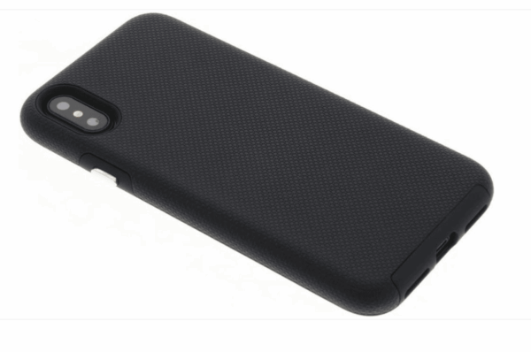 Rydo iPhone XS Max Dual Layer Back Cover – Zwart, stevig en stijlvol