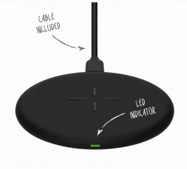 Accezz Qi Wireless Charger – Draadloze Oplader voor Smartphone