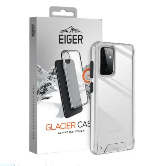 Eiger Samsung Galaxy A53 Clear Case Alpine Ice Design 1 Eiger Samsung Galaxy A53 Clear Case Alpine Ice Design