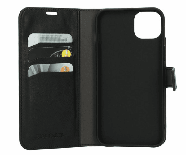 Mobiparts Wallet Case – Apple iPhone 14, zwart en multifunctioneel - Afbeelding 3