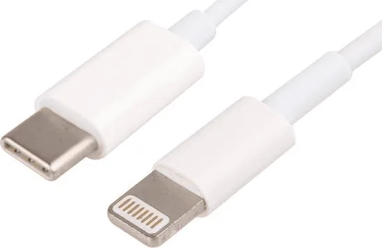 XSSIVE USB-C naar Lightning Kabel – 20W – 1 Meter – Wit 1 XSSIVE USB-C naar Lightning Kabel – 20W – 1 Meter – Wit