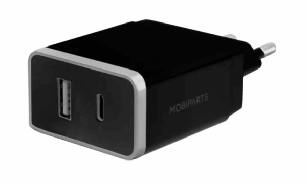 Mobiparts Wall Charger – USB-A & USB-C, krachtig en veelzijdig opladen