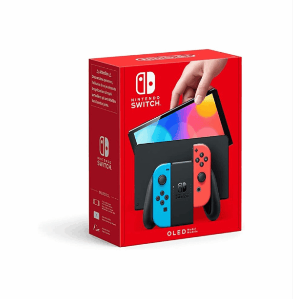 Nintendo Switch OLED Rood & Blauw