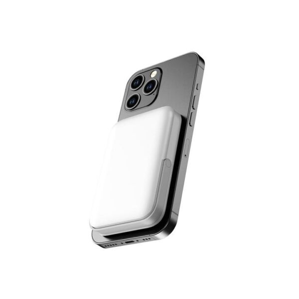 NOVANL PowerUp MagStand Pro 5.000mAh Power Bank White