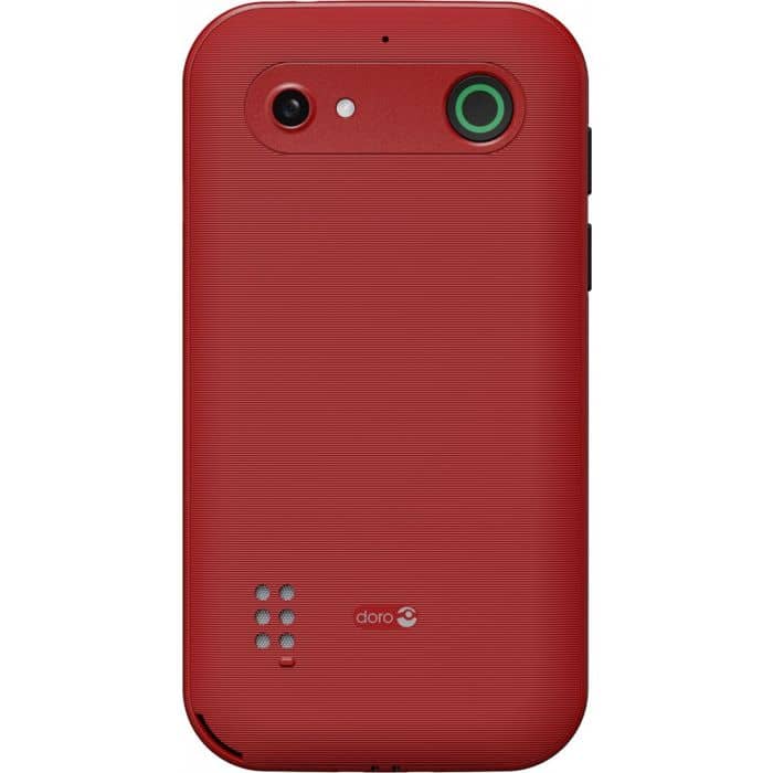 Doro Leva E10 – Rood | Eenvoudige Senioren GSM 4G - Afbeelding 2