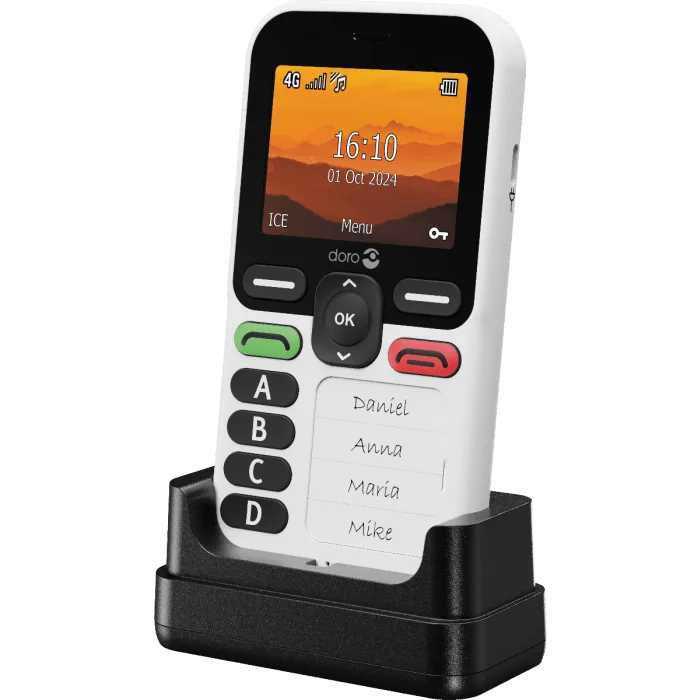 Doro Leva X10 Senioren GSM | 4G met 4 Geheugentoetsen 1 Doro Leva X10 Senioren GSM | 4G met 4 Geheugentoetsen