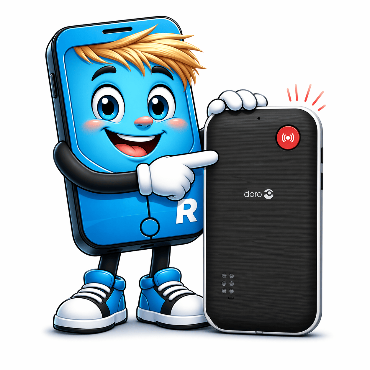 Doro noodknop uitleg