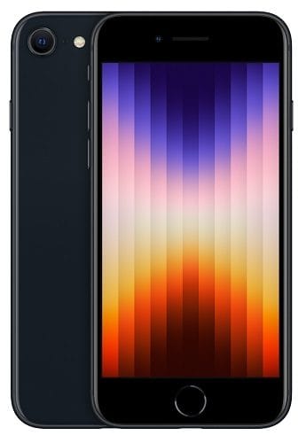 iPhone SE (2022) 64GB zwart 1 iPhone SE (2022) 64GB zwart