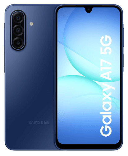 Samsung Galaxy A17 5G 128GB blauw 1 Samsung Galaxy A17 5G 128GB blauw