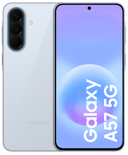 Samsung Galaxy A57 256GB lichtblauw 1 Samsung Galaxy A57 256GB lichtblauw