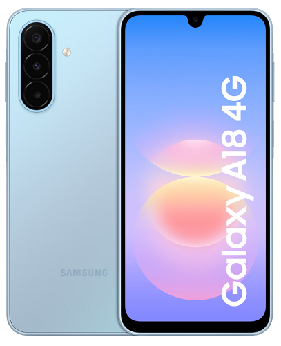 Samsung Galaxy A18 4G 128GB blauw 1 Samsung Galaxy A18 4G 128GB blauw